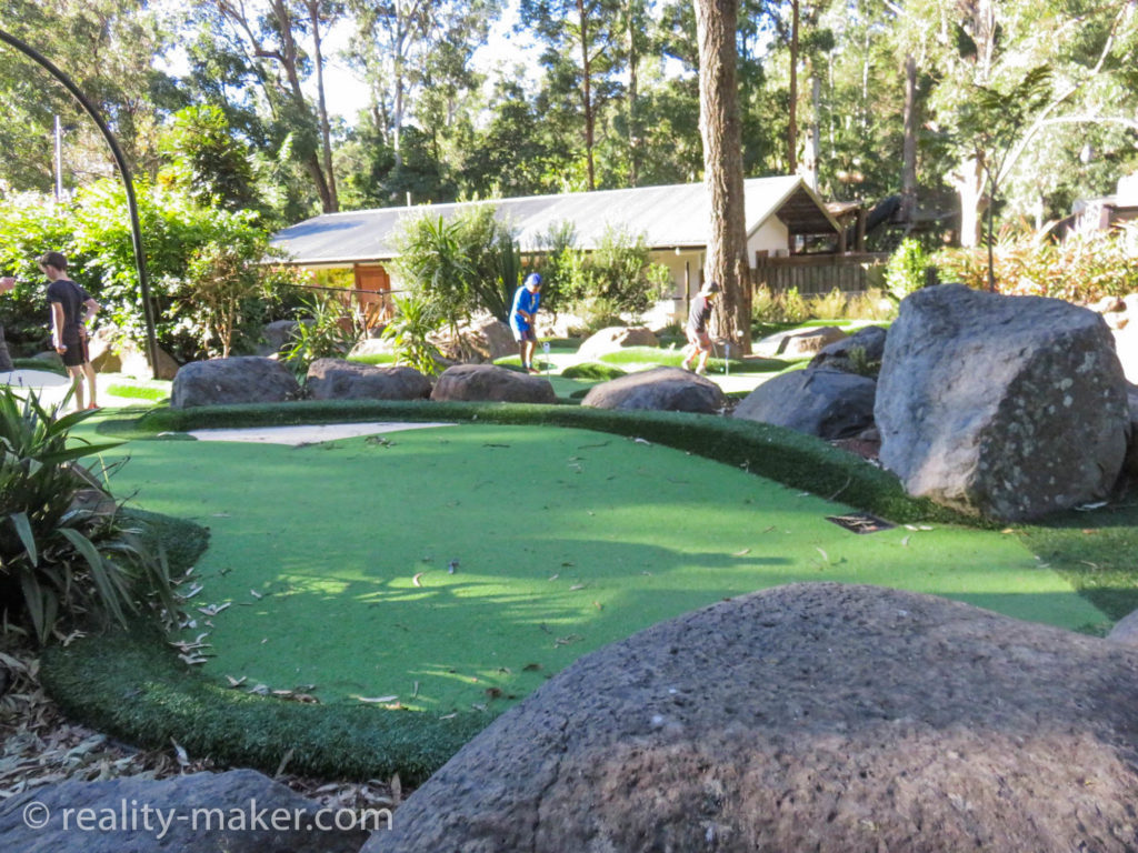 Активный семейный отдых- Верёвочный парк в Австралии, штат Квинсленд.