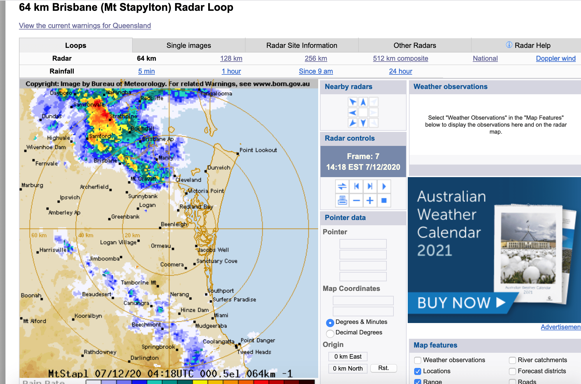 Погода в Австралии онлайн